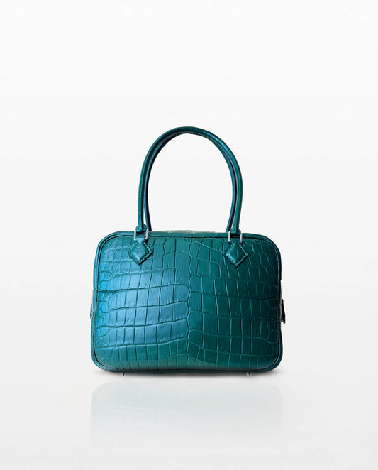 The Handle Bag 20 · Emerald Matte
