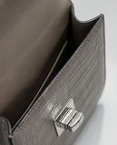 The Axiom 19 Graphite Matte Crossbody & Handle bag