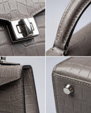 The Axiom 19 Graphite Matte Crossbody & Handle bag