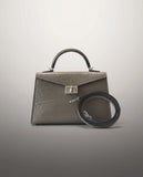 The Axiom 19 Graphite Matte Crossbody & Handle bag