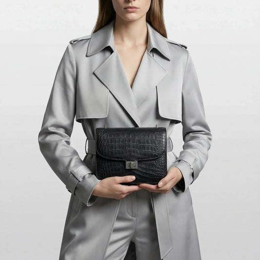 The Peak 18 Onyx Matte Crossbody bag