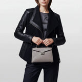 The Axiom 19 Graphite Matte Crossbody & Handle bag