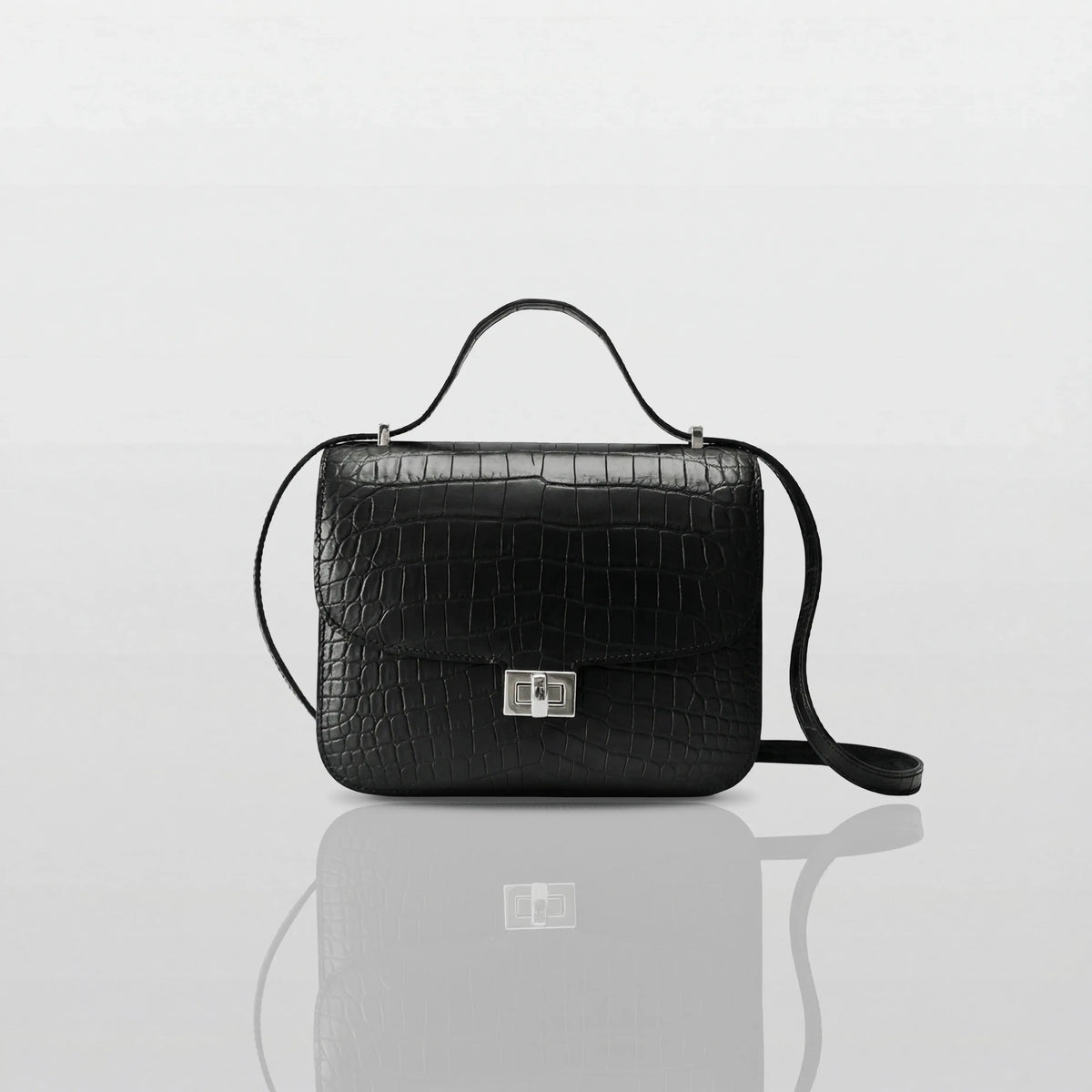 The Peak 18 Onyx Matte Crossbody bag